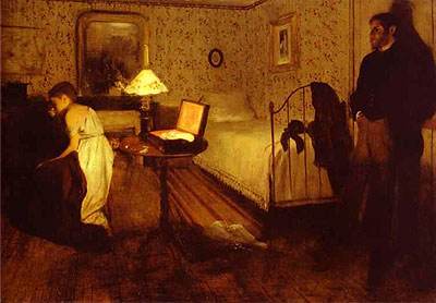 Le viol, Degas. 
